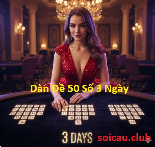 Dàn Đề 50 Số 3 Ngày