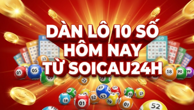 Gợi Ý Dàn Lô 10 Số Hôm Nay Từ Soicau24h