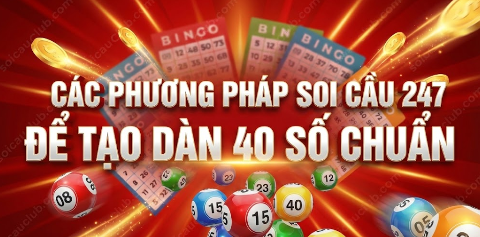 Các Phương Pháp Soi Cầu 247 Để Tạo Dàn 40 Số Chuẩn