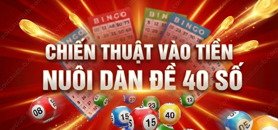 Chiến Thuật Vào Tiền Nuôi Dàn Đề 40 Số